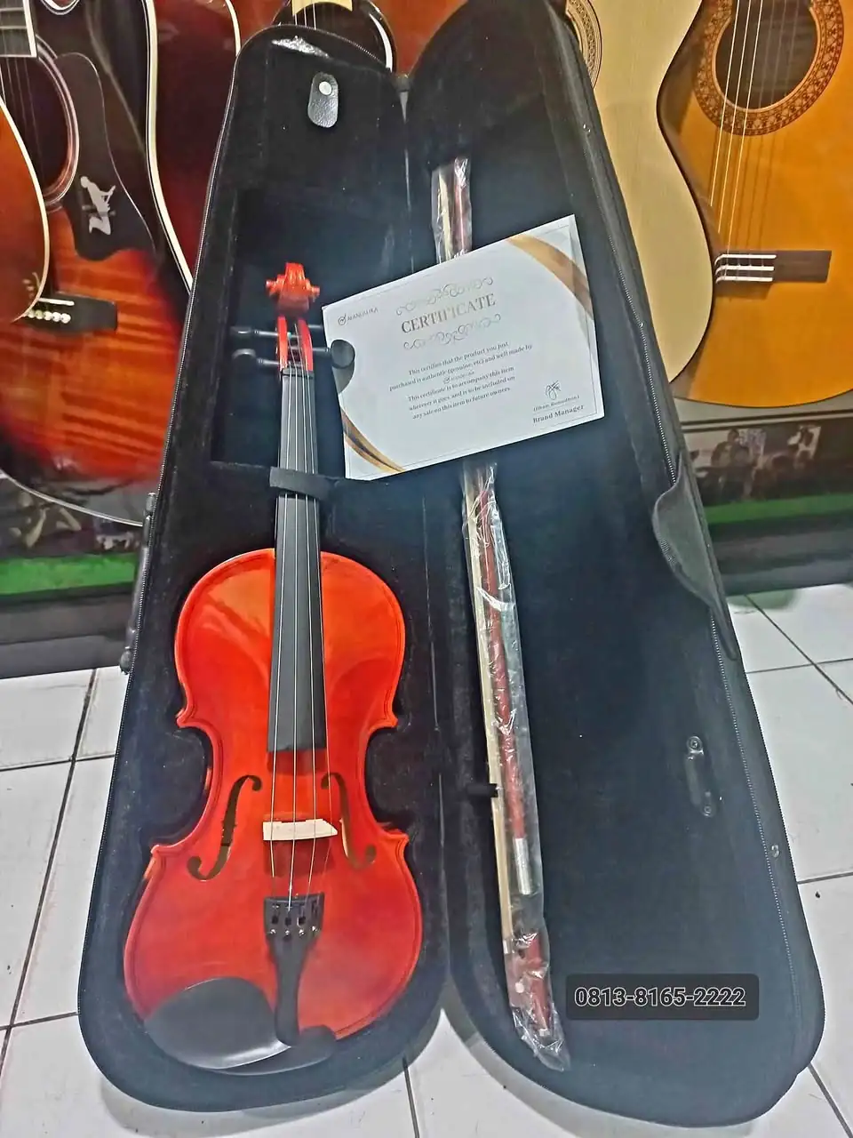 Biola New Violin Mandalika 4/4