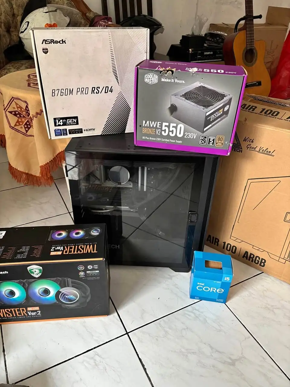 Pc gaming i5 12400f + GTX 1660 TI + Ram 16gb 8×2