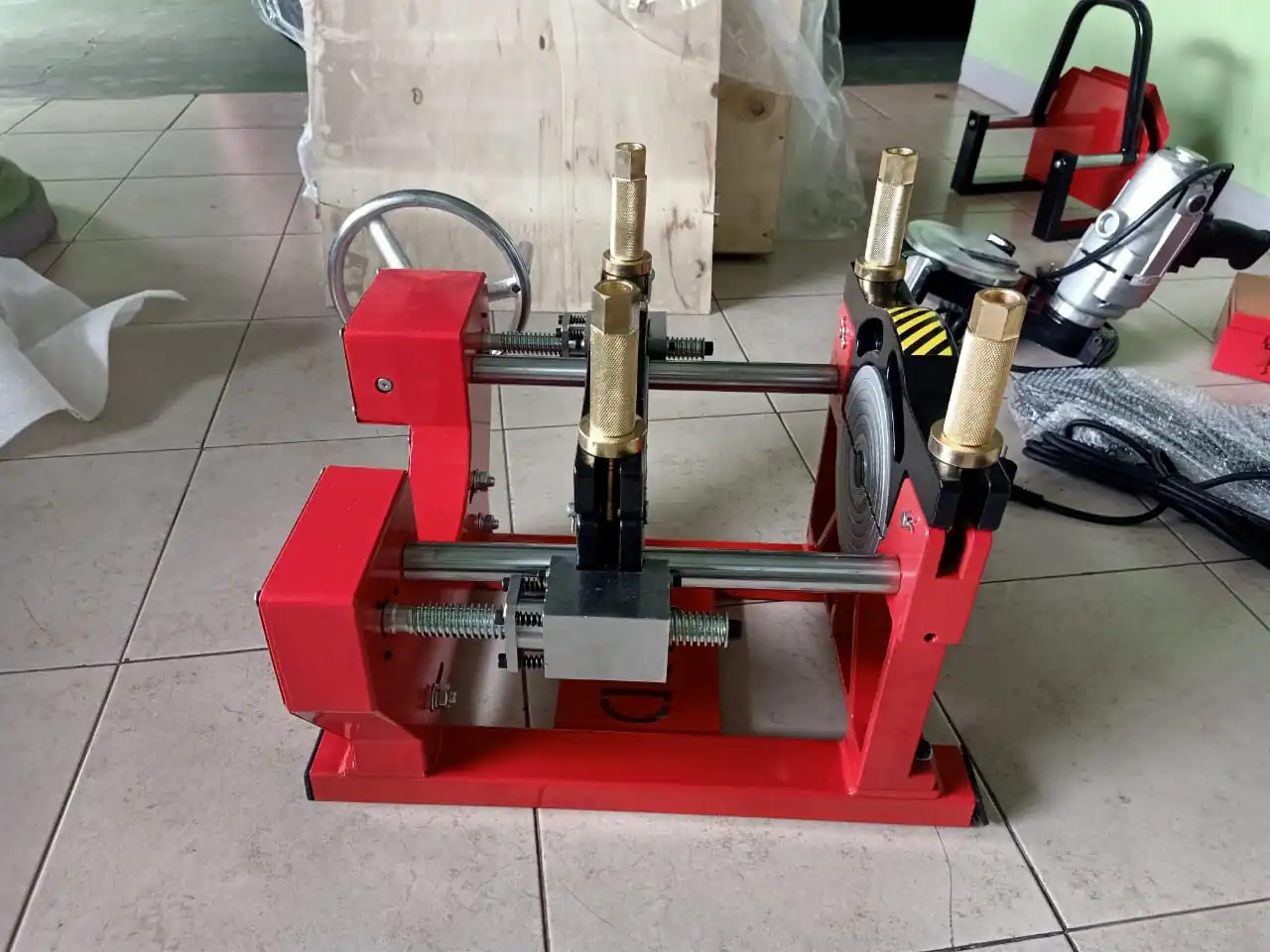 Jual Mesin Las Pipa HDPE Type L SHDS Manual 2 Clamp UK 160mm
