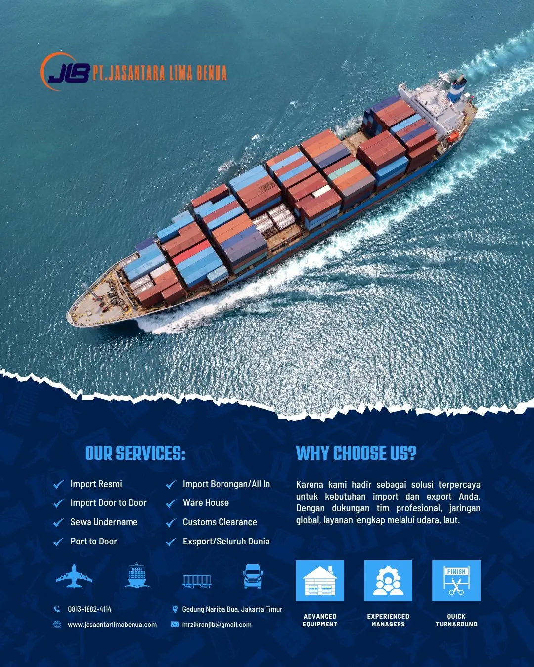 Jasa Import Export Murah, Cepat Aman dan Terpercaya