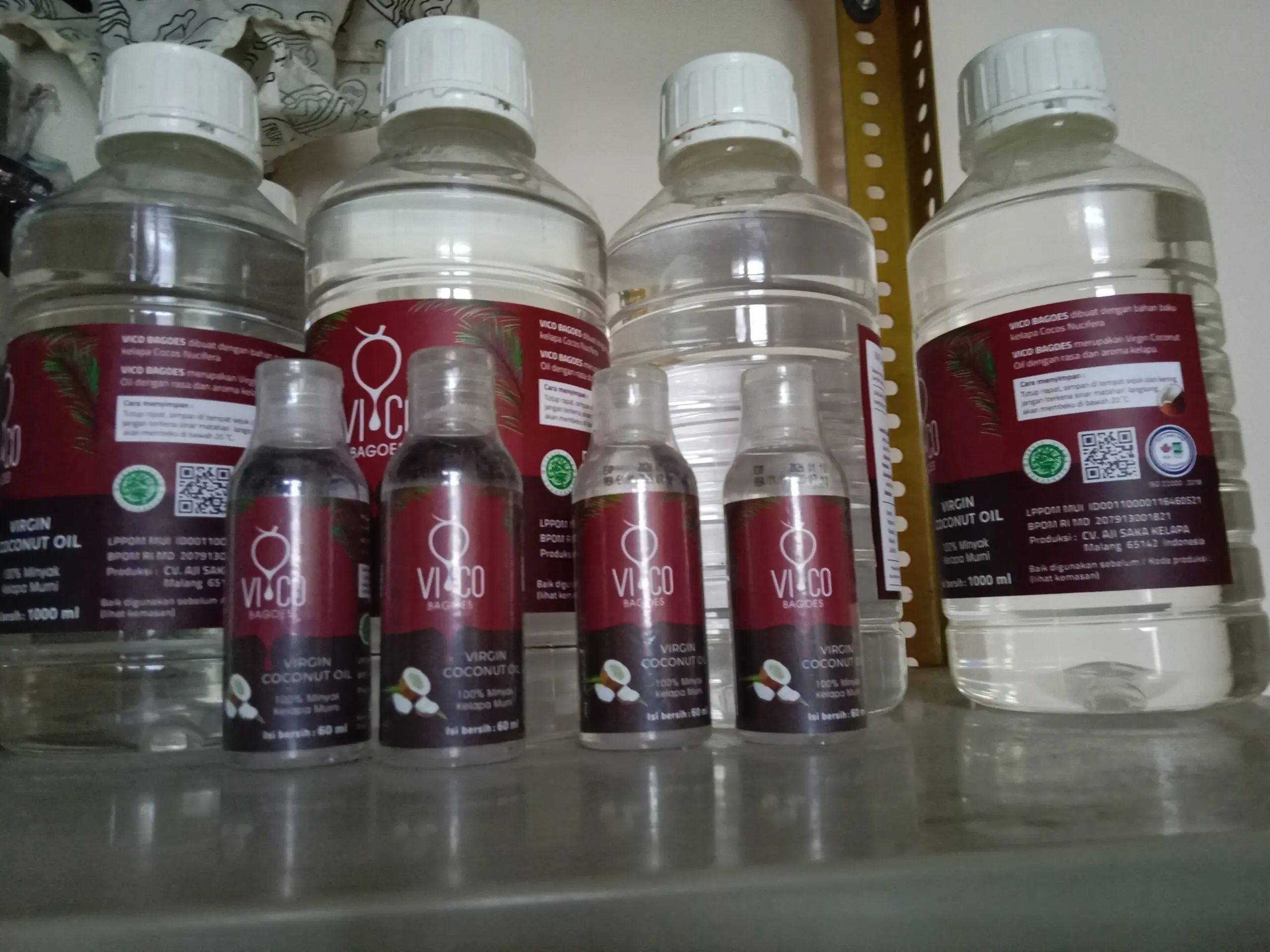 Jual Borongan Minyak Virgin Coconut Oil VCO Vico Bagoes