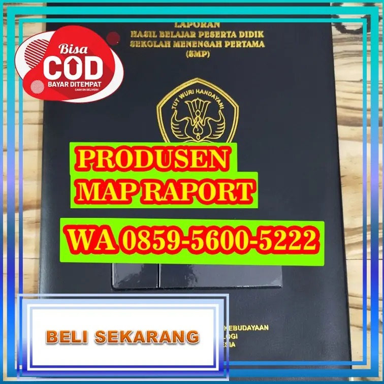 Map Raport Pemasok Tunggal Sampul Raport