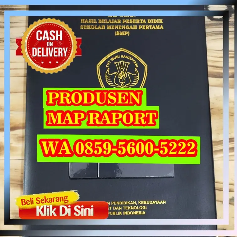 Map Raport Pemasok Tunggal Sampul Raport
