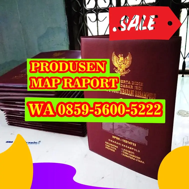 Map Ijazah Distributor Map Raport K13 SMP Banyuwangi