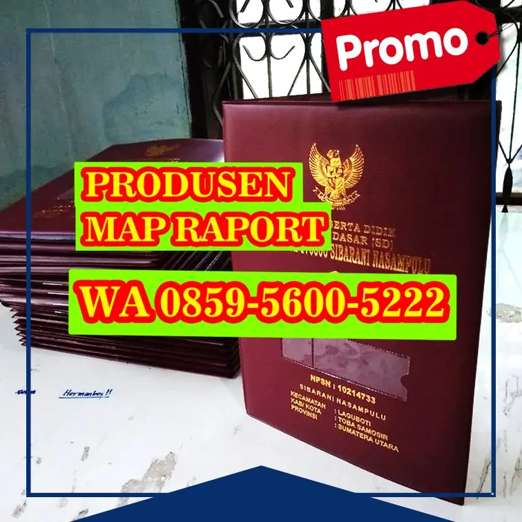 Cover Ijazah Toko Map Raport untuk SMA Batu