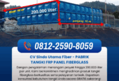 Penjual Tangki FRP Fiberglass Tahan Bocor dan Bergaransi di Jawa Timur