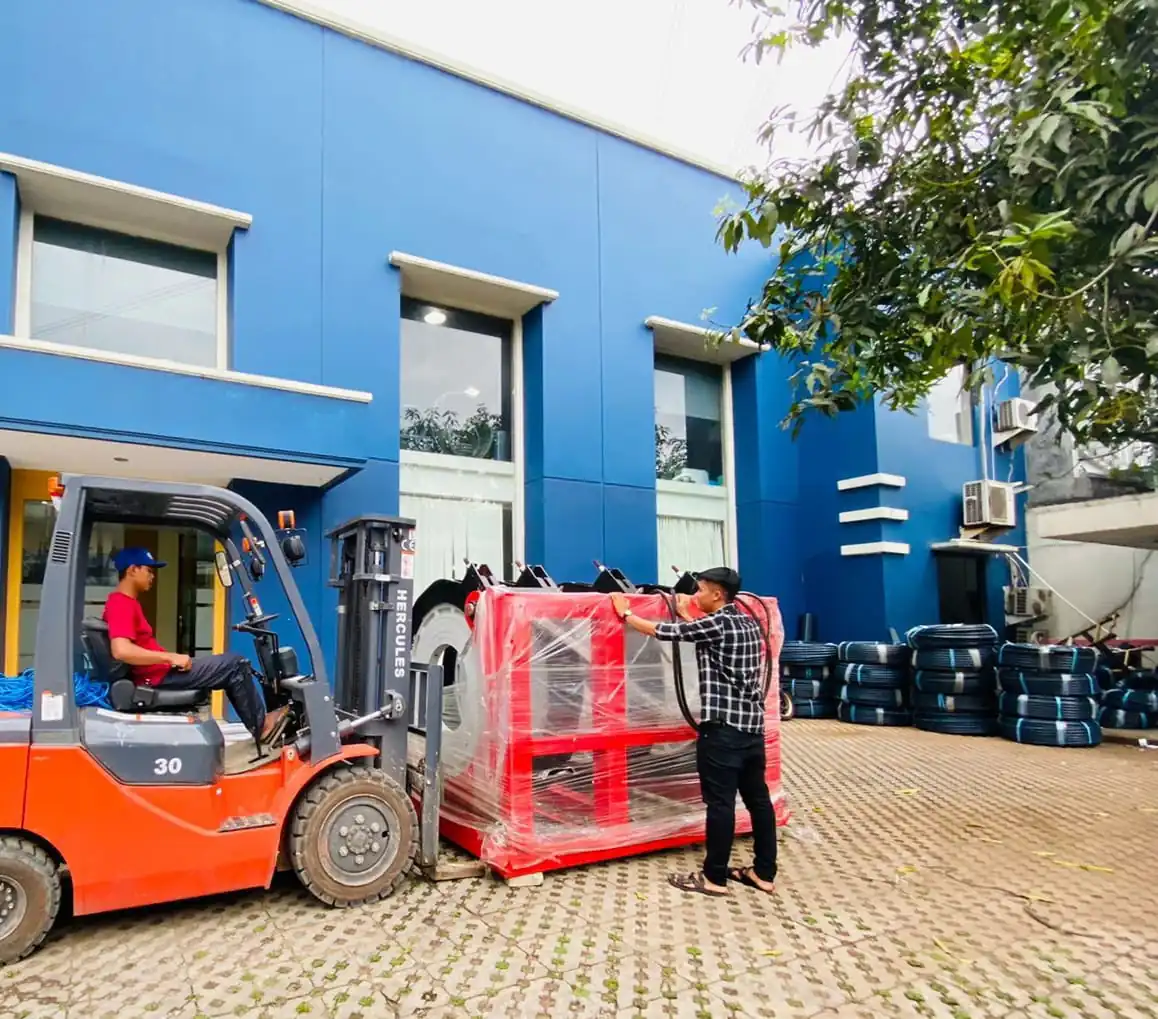 Ready Mesin HDPE Seri Hydraulic 630mm Mesin Otomatis