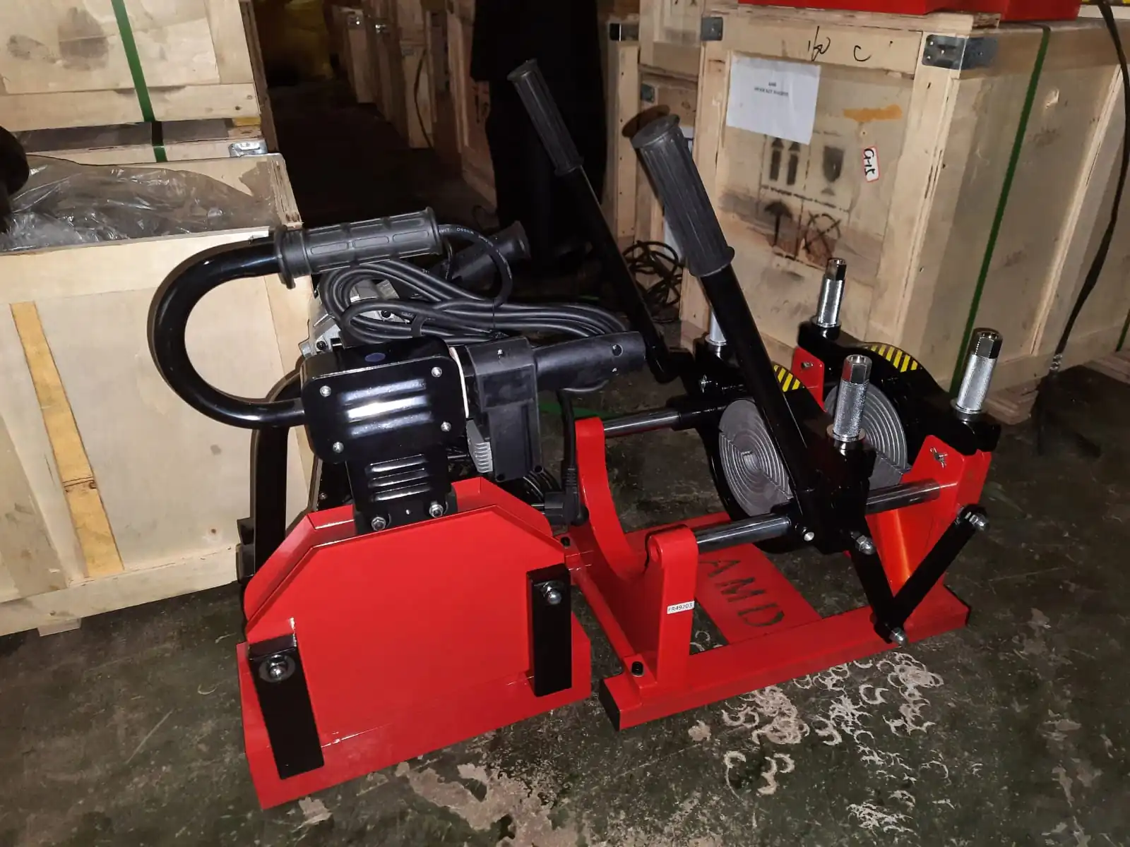 Jual Mesin Las Pipa Hdpe Manual SHDS T UK 200mm Atau 8 Inch