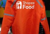 Jaket Shopee Food XL Ori Baru