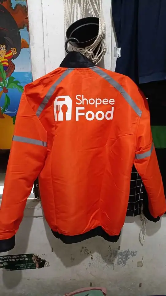 Jaket Shopee Food XL Ori Baru