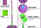 Alat Pel Lantai Putar/Magic Twist Mop COD