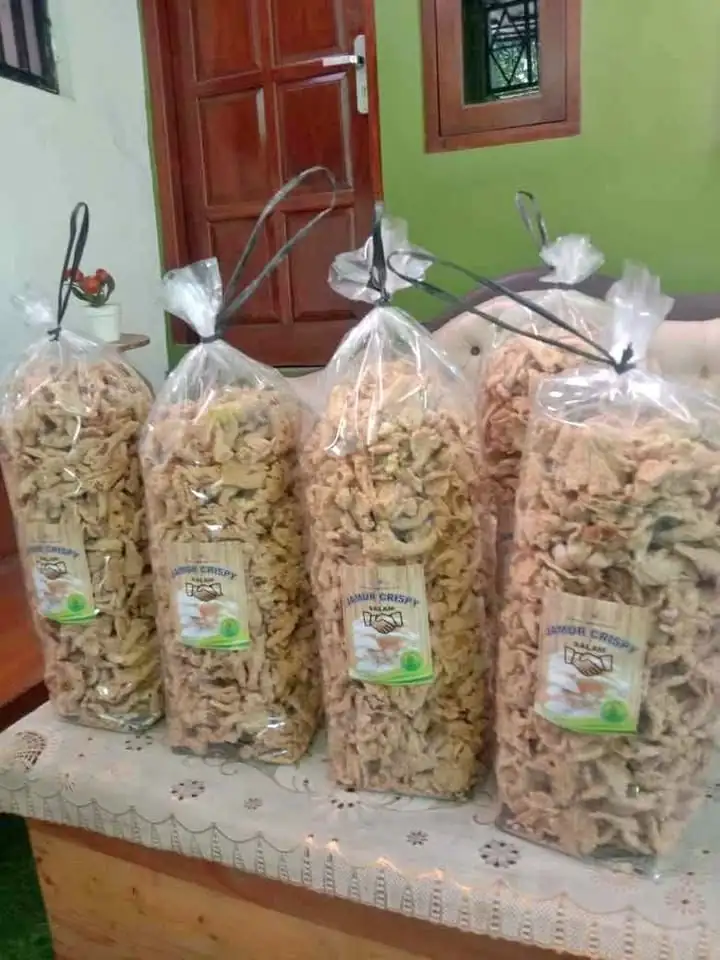 Jamur Krispy cemilan lezat