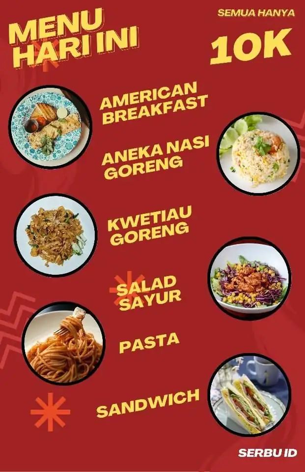 Ready Makanan Serba 10 ribu