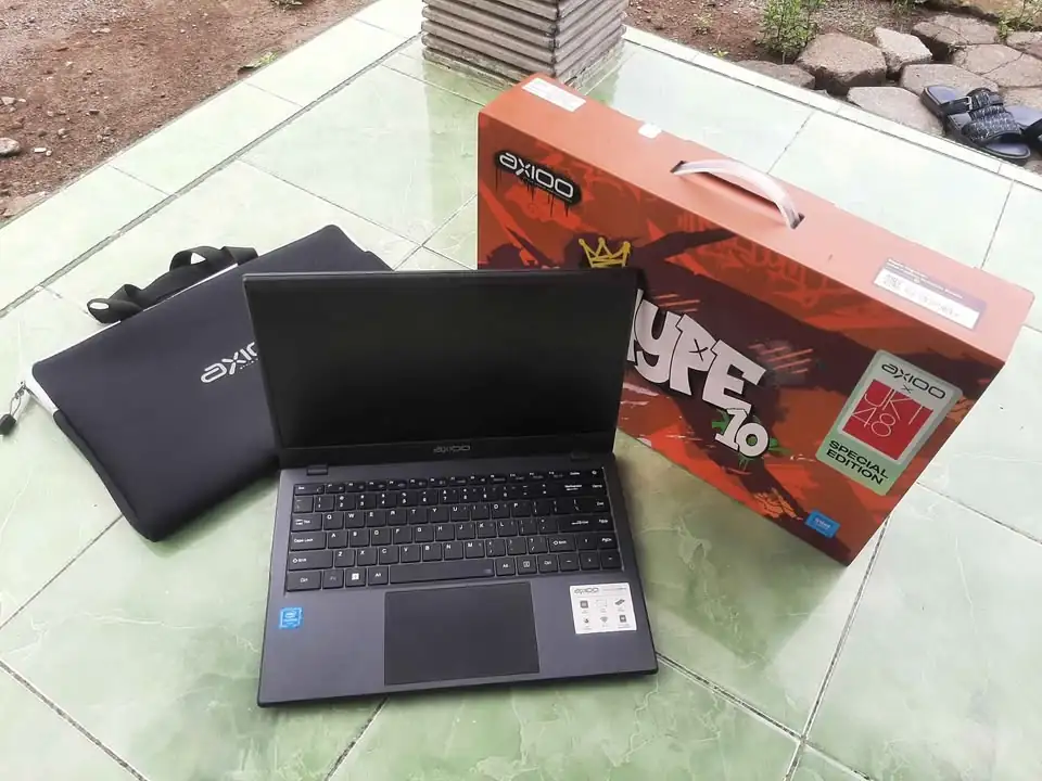 Laptop Axioo Hype 10 Ram 8gb Ssd 256 Normal Fullset