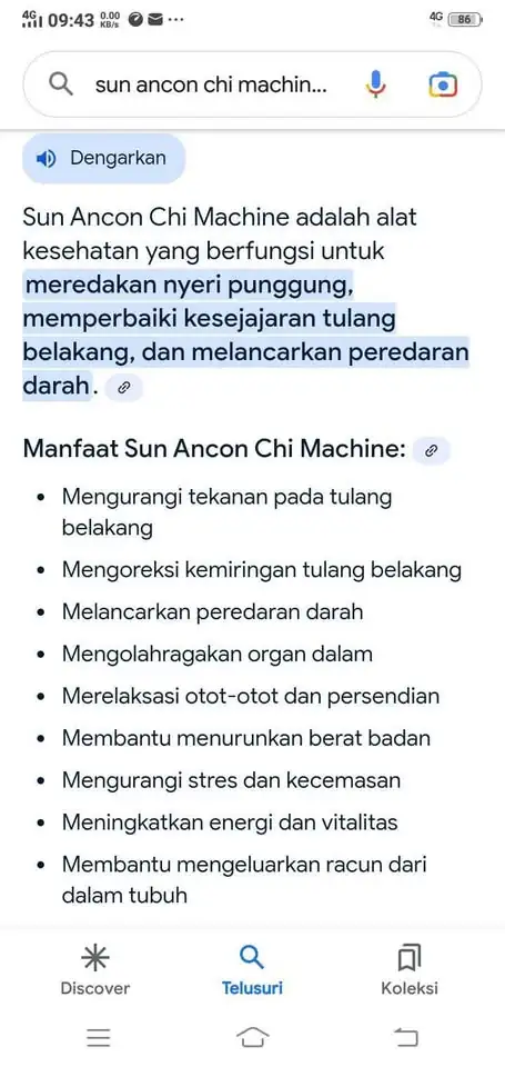 alat terapi sun ancon chi machine