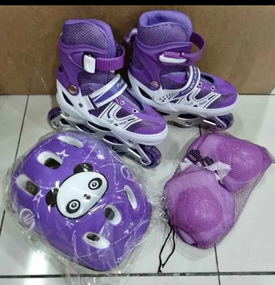 Jual sepatu roda anak sudah disetting & bergaransi servis.