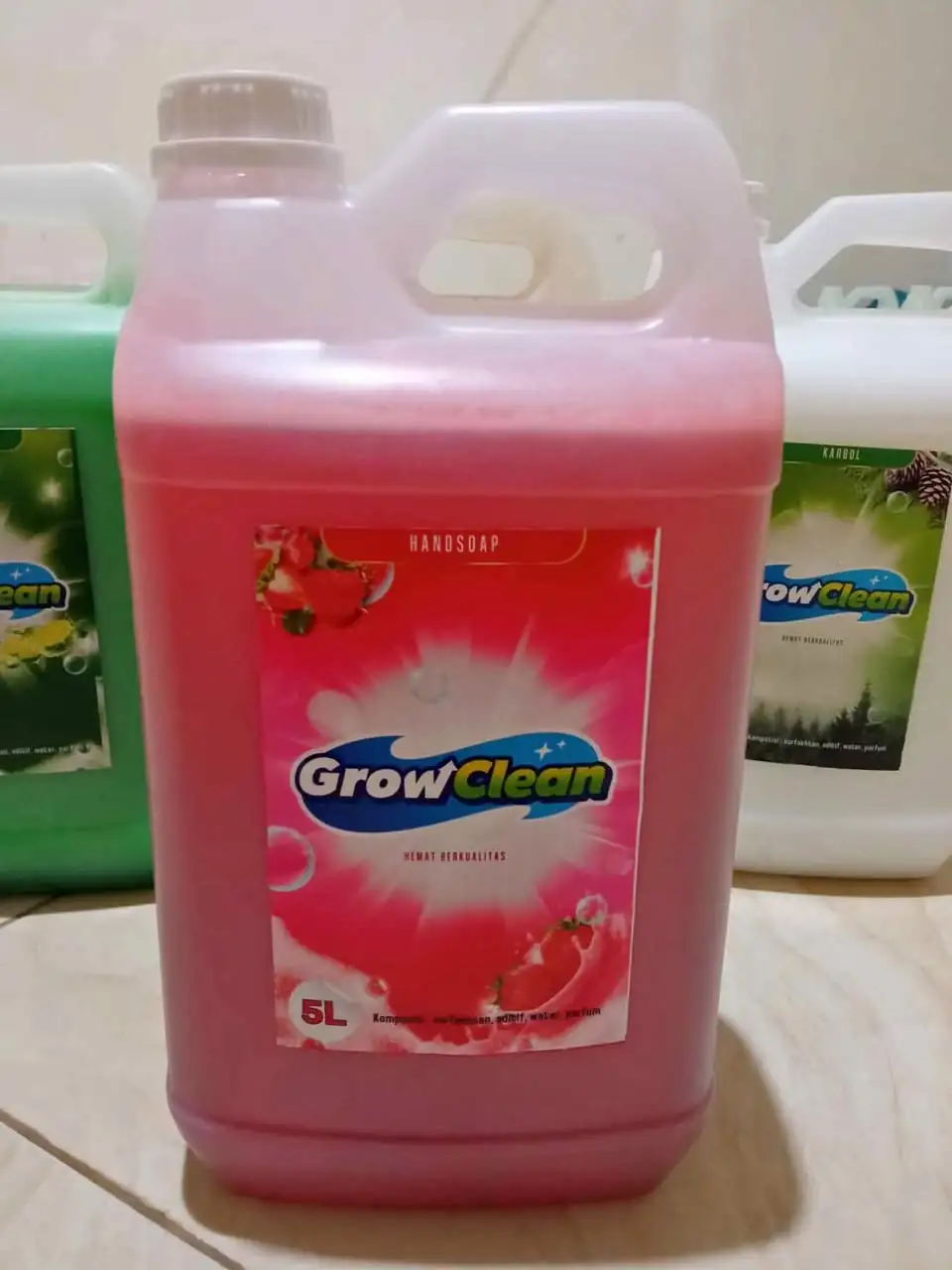 Hanshoap cuci tangan lasung dari produksi