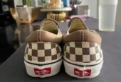 Sepatu Vans Checkerboard slip on second
