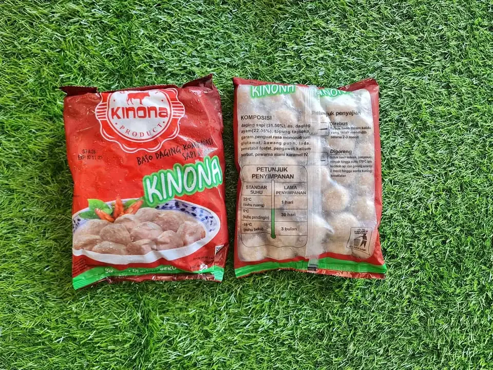 Jual Kinona bakso sapi 500g