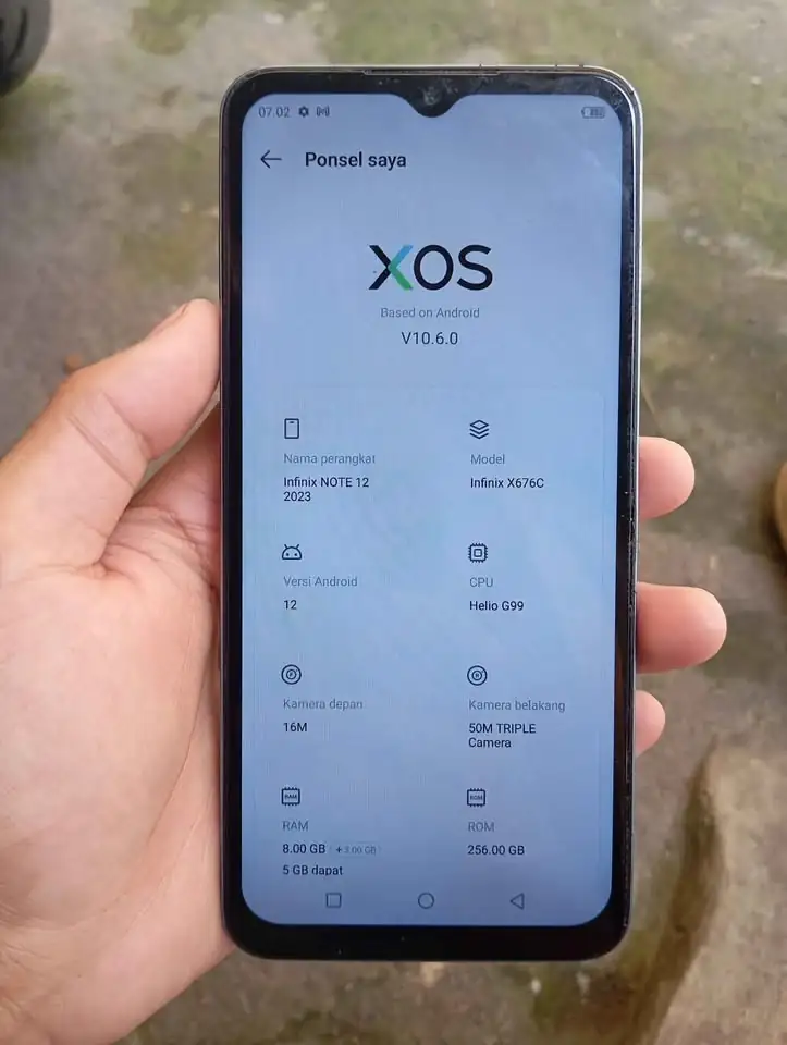 Infinix Note 12 (2023) Minus