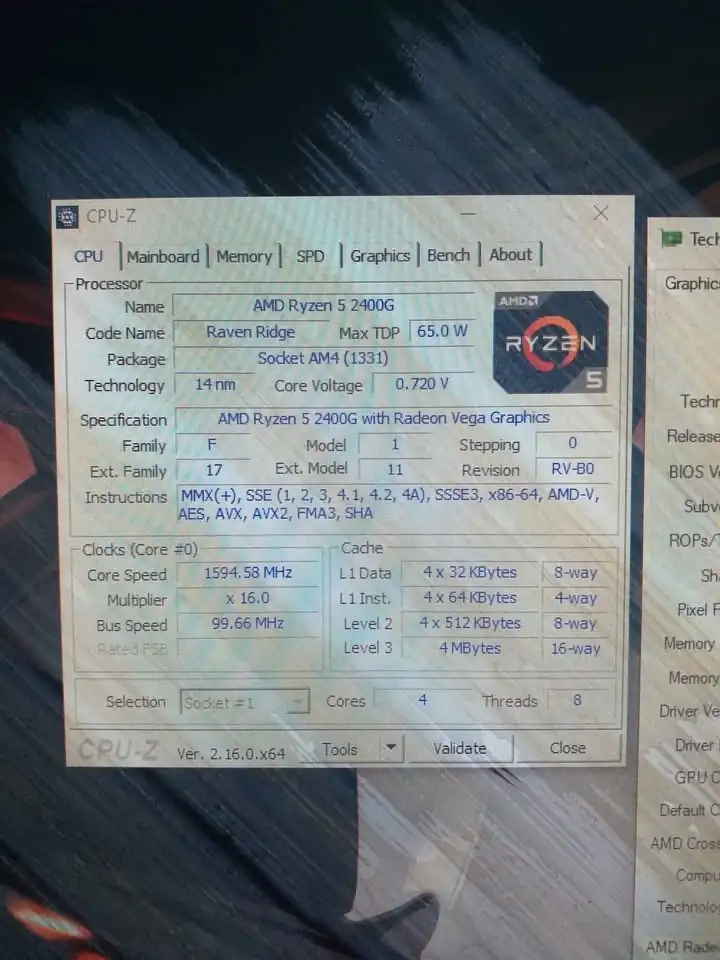 JUAL CEPAT PC AMD RYZEN 5 2400G VEGA 11 SSD 120GB HDD 1TB NO MINUS