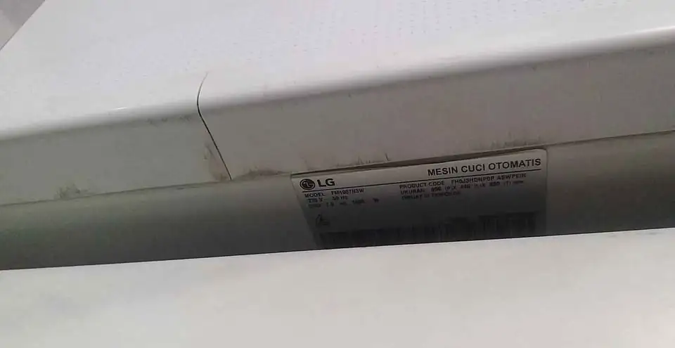 mesin cuci lg 7kg inverter direct drive
