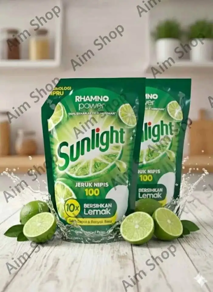 Minyak Sunco dan Sunlight Pencuci Piring