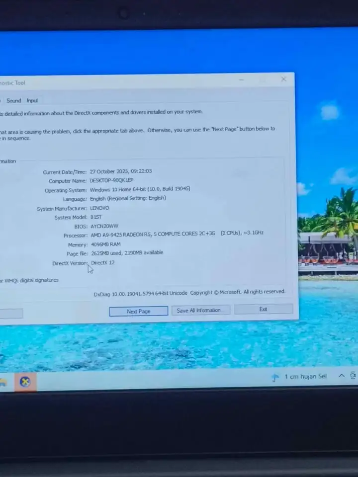 Laptop Slim Lenovo Ideapad S145