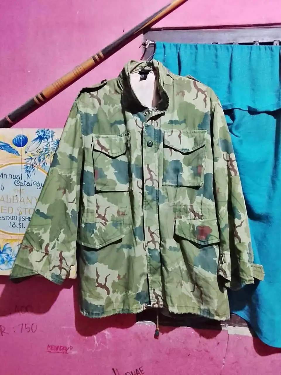 Jual jaket parka army Size XL