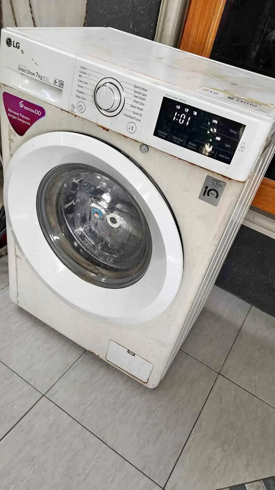 Dijual Mesin cuci LG 7 kg