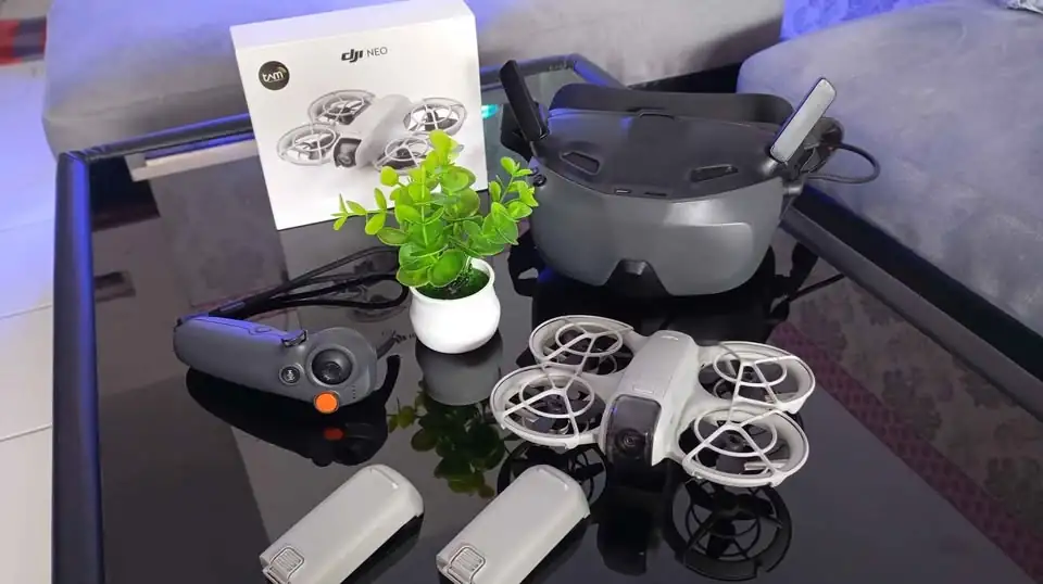 Drone dji neo versi fpv dual batre
