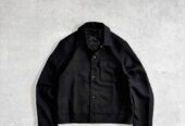 Outer jacket 8second black pocket
