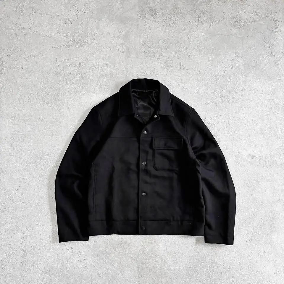 Outer jacket 8second black pocket