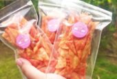 Makanan ringan / keripik pangsit aneka rasa