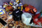bola voli, bola sepak, bola futsal