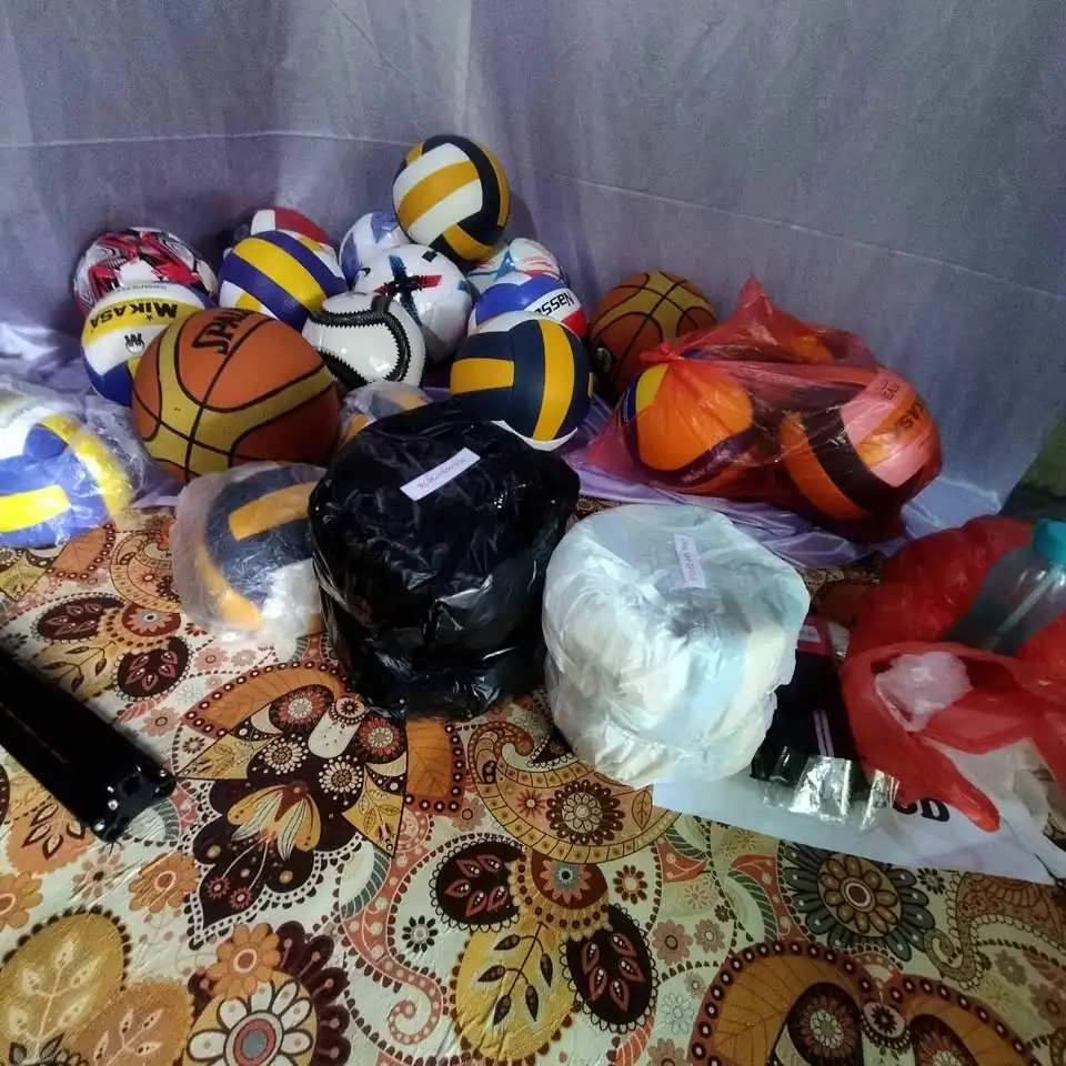 bola voli, bola sepak, bola futsal