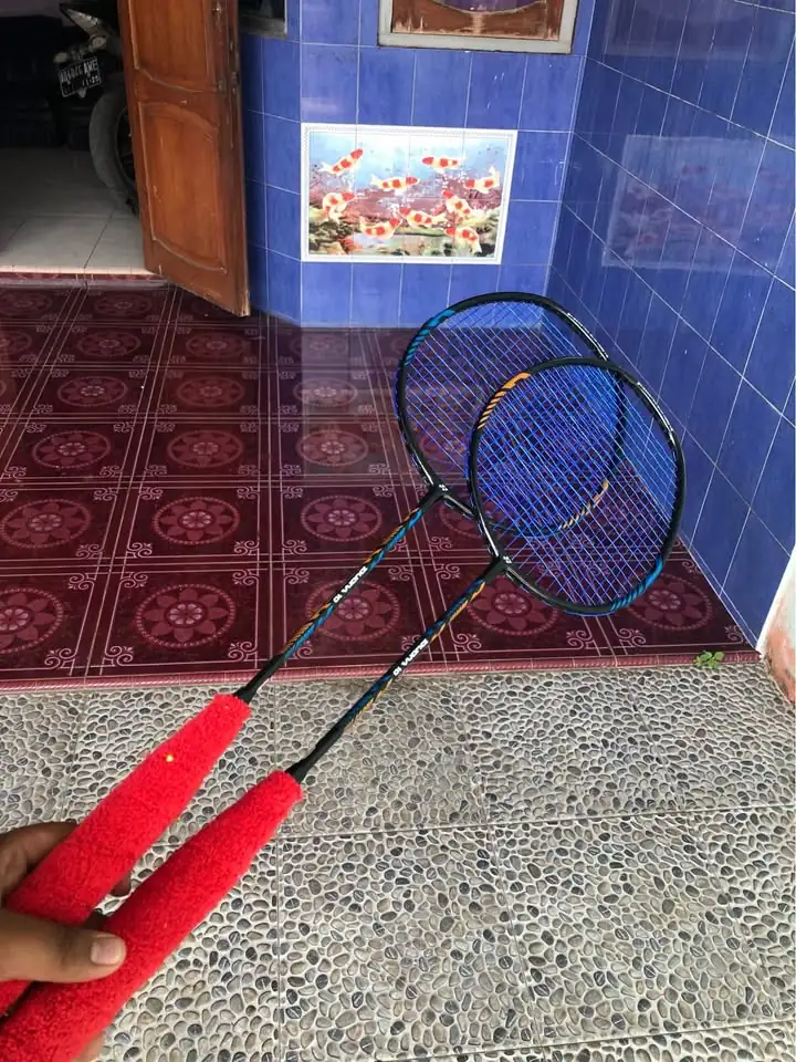 Raket Badminton 28lbs Siap Pakai