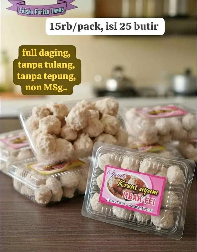 Kreni ayam mbak fei full daging
