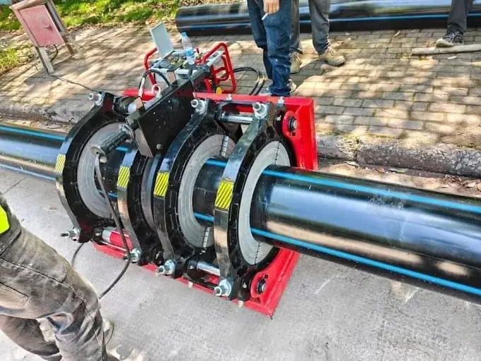 Gudang Mesin Penyambung Pipa Hdpe 315mm SHD Series Hydraulic
