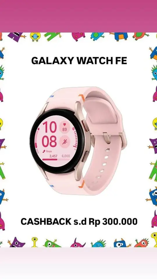 Samsung Watch FE segel garansi resmi