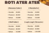 Paket Ater Ater Roti Ulih Ulih Murah