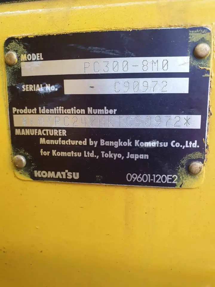 Excavator Komatsu PC300-8MO Tahun 2020