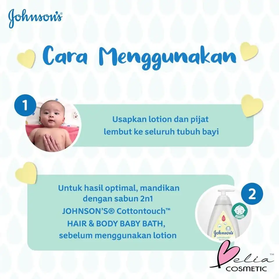 ( BAYAR DITEMPAT ) ❤ BELIA ❤ JOHNSON’S BABY Lotion | Oil | Cream