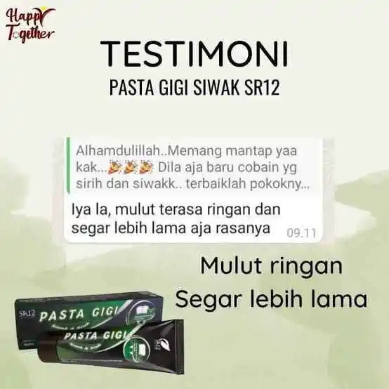 Pasta Gigi Siwak Sirih SR12