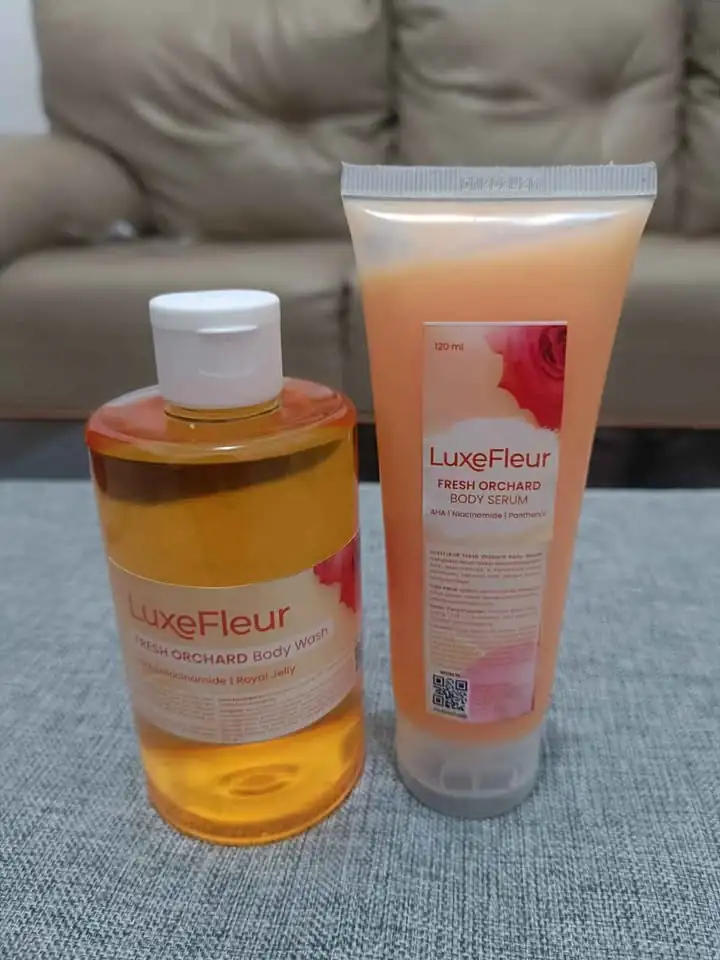 BODY WASH DAN BODY SERUM MURAH