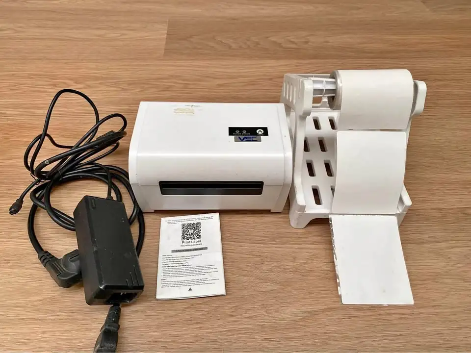 Vsc printer resi barcode thermal label