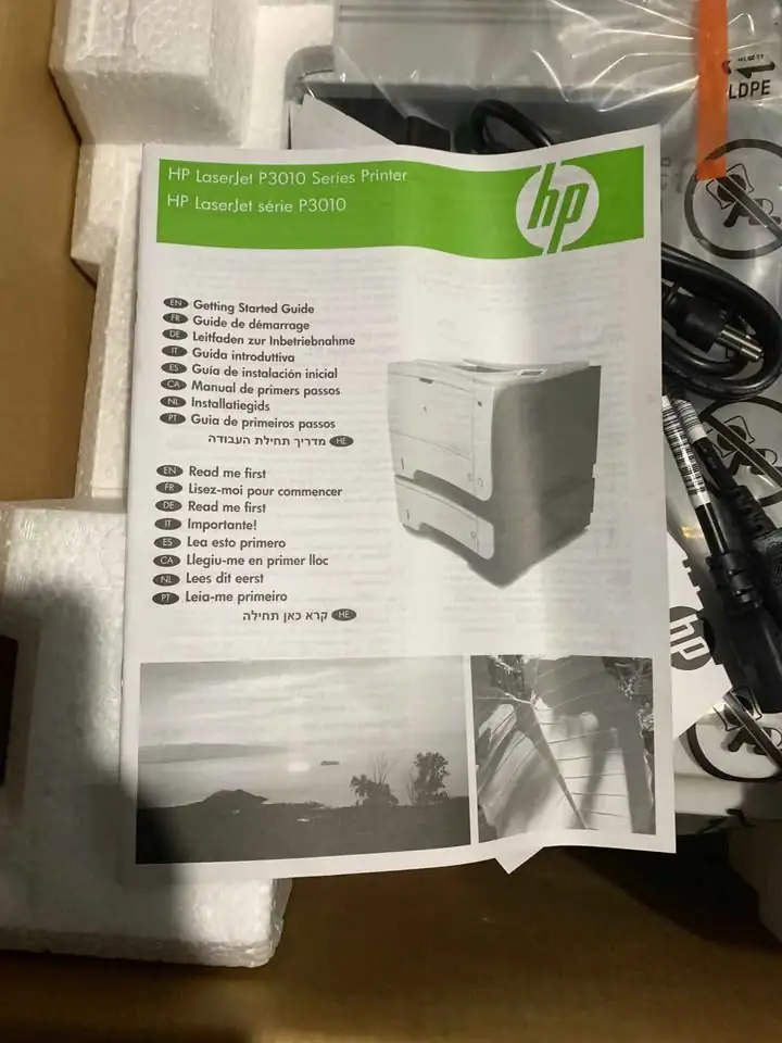 Printer HP Laserjet P3010 baru
