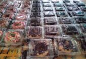 Aneka jajanan kue basah tegal