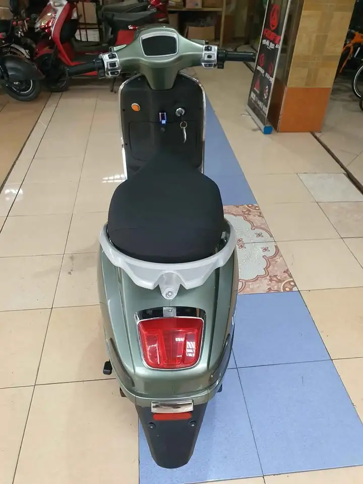 Motor listrik vespa uwinfly t3 hijau army nyuss