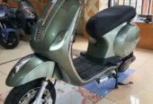 Motor listrik vespa uwinfly t3 hijau army nyuss